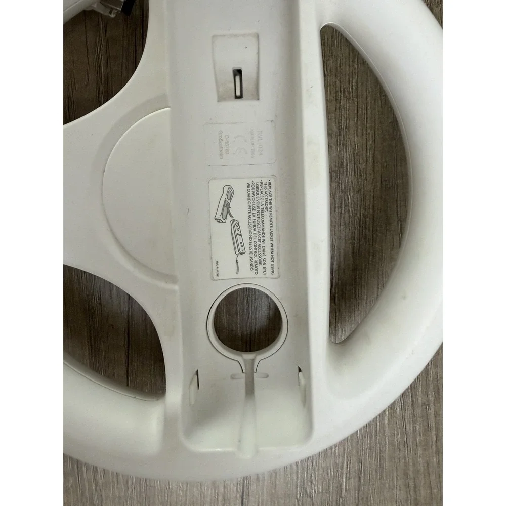 Nintendo‎ Wii Nunchuk Controller and Racing Wheel Bundle OEM Accessories